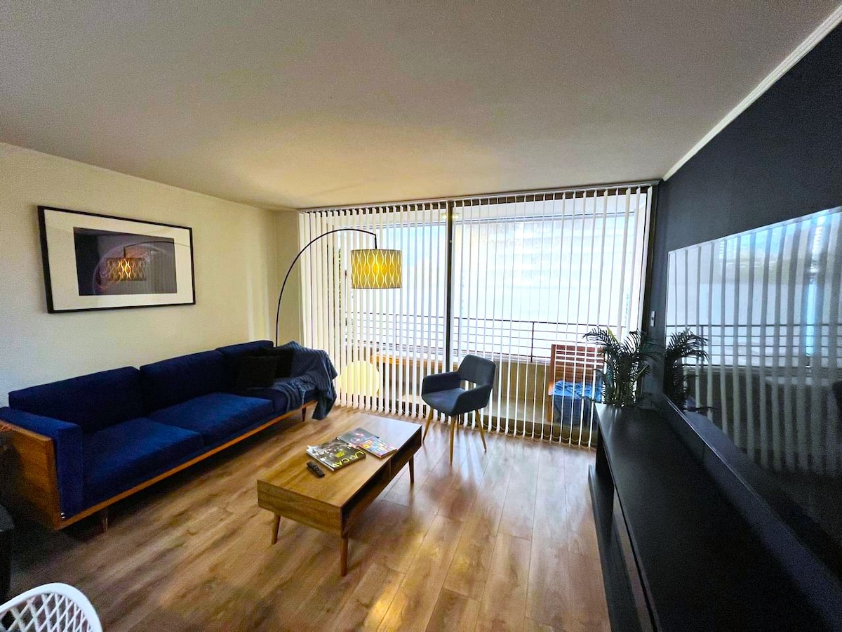 Moderno Depto. en Barrio Italia con Calefacción - vista 2