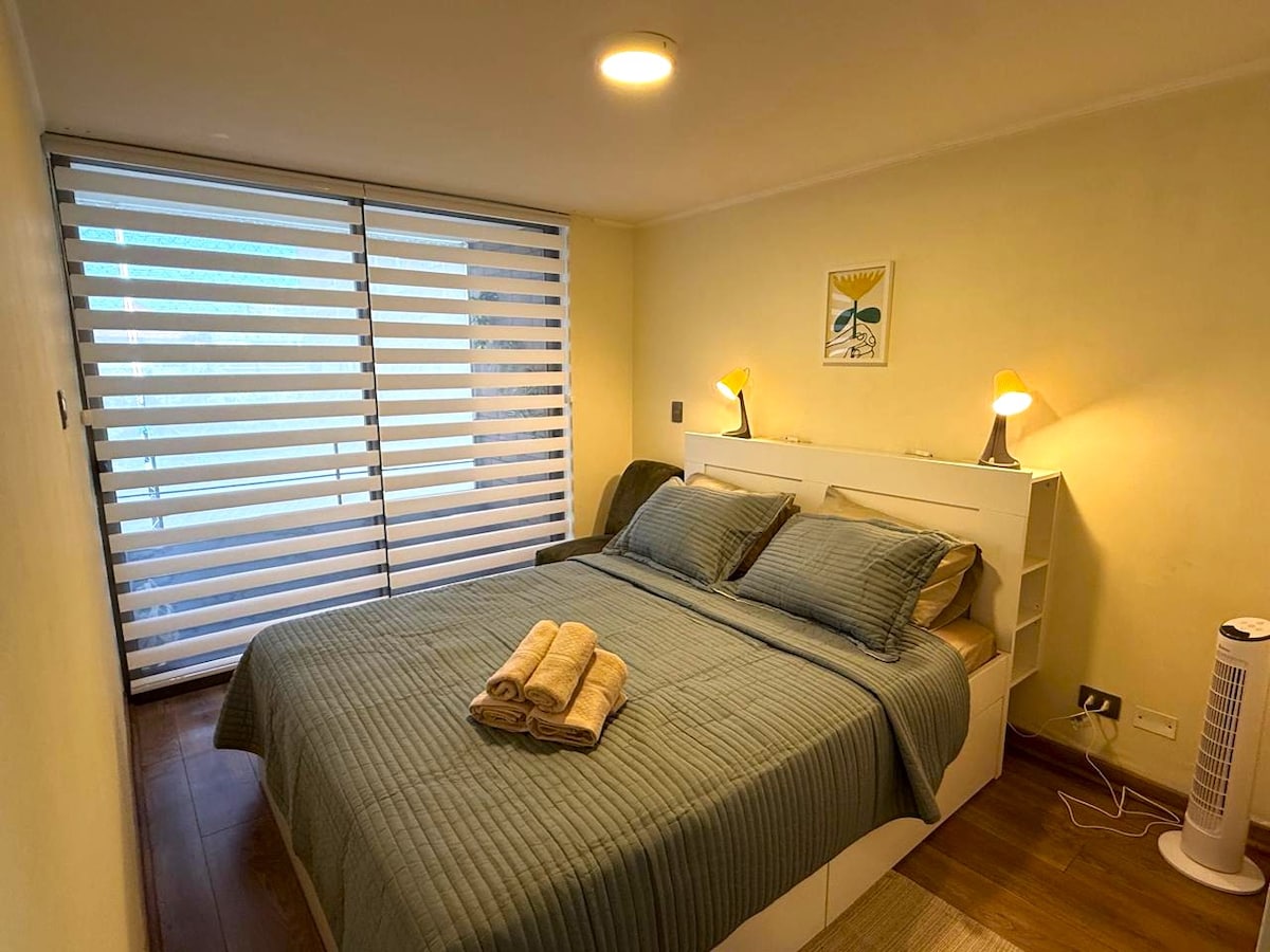 Departamento amplio en Barrio Italia | Piscina - vista 5